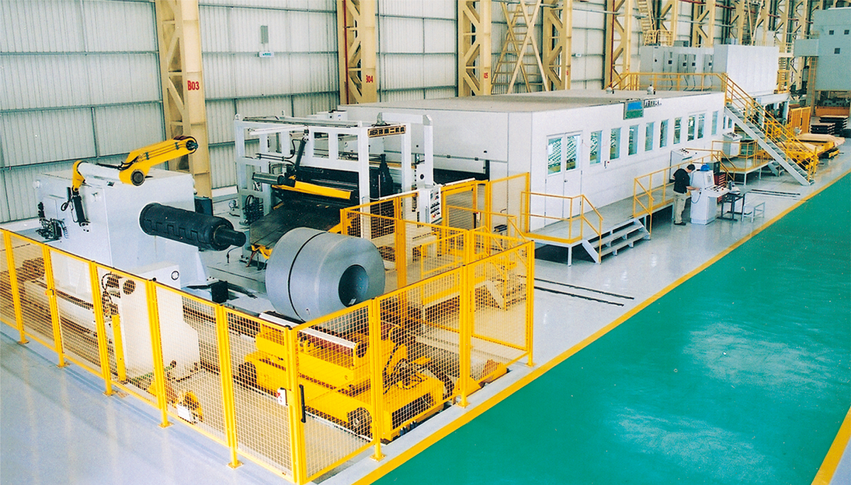 Cut-to-length Shearing Line
