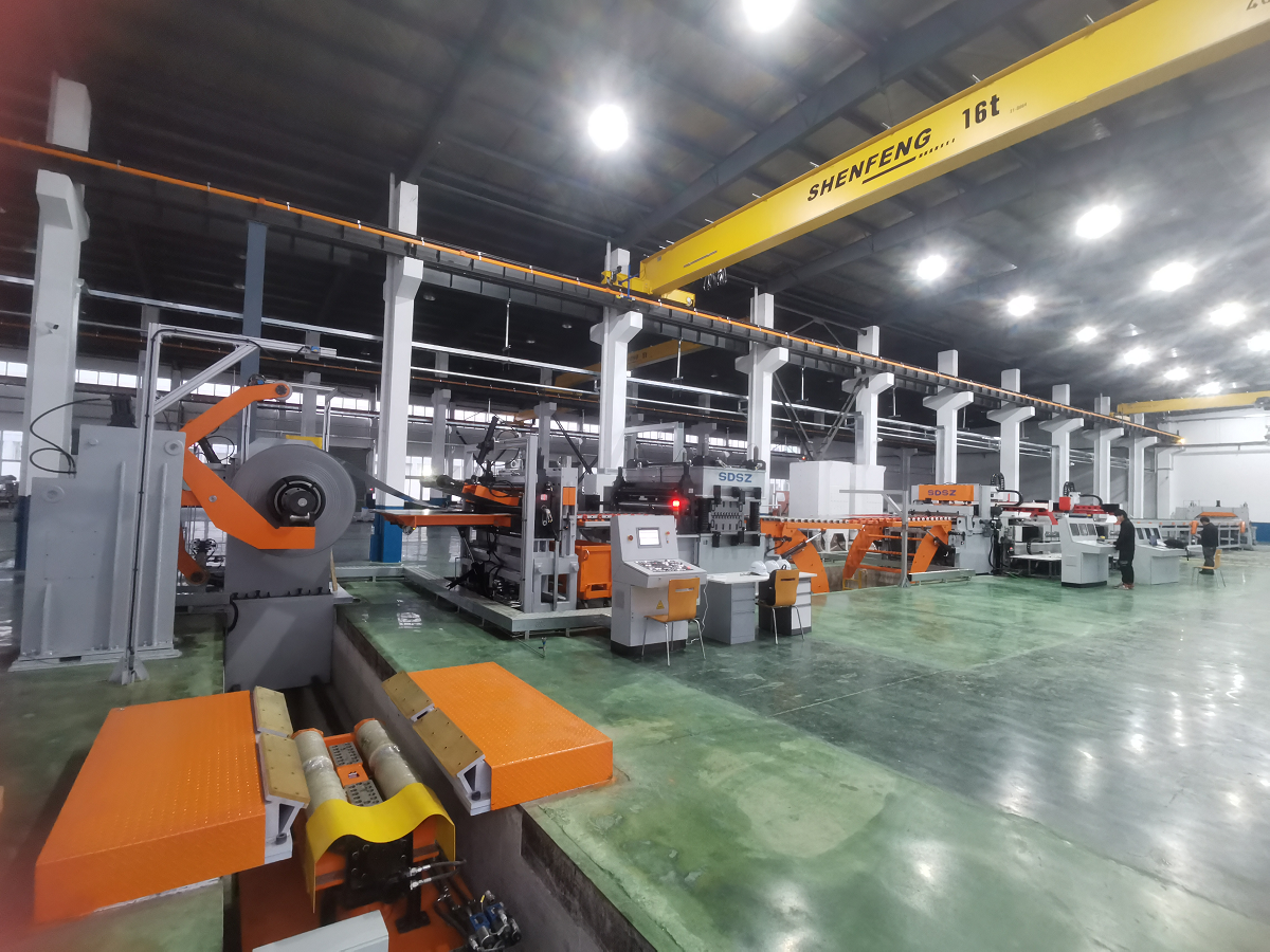 Silicon Steel Sheets Blanking Line